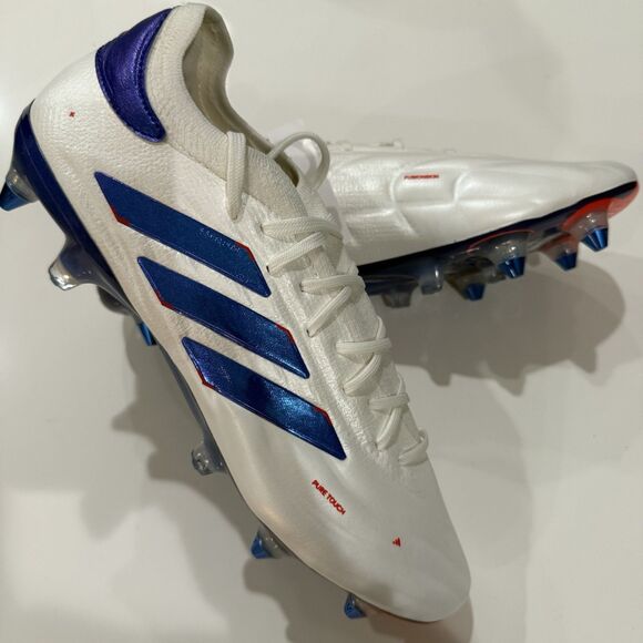 adidas Men’s Copa Pure 2 Elite SG Fabric White IG6395 Size 9 Soccer Cleats NWB main image 9